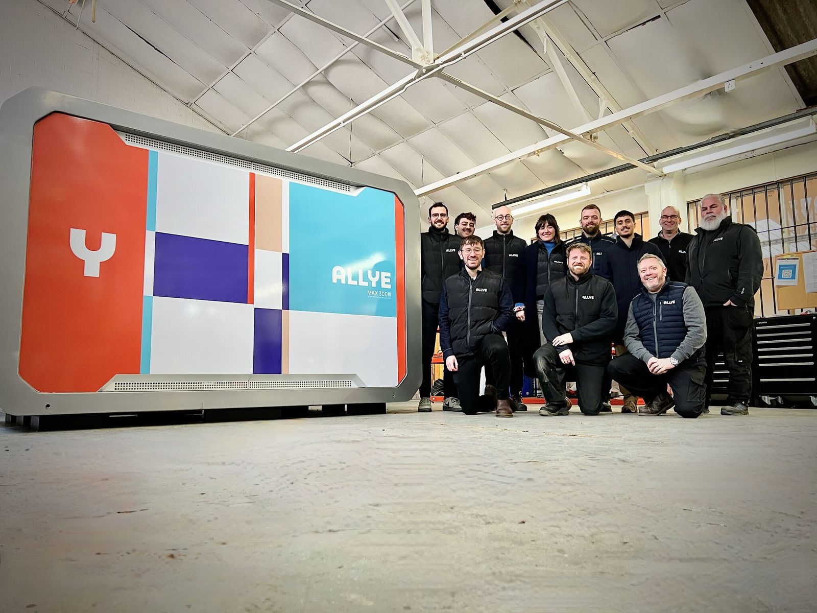 Allye completes MAX300 demonstrator unit