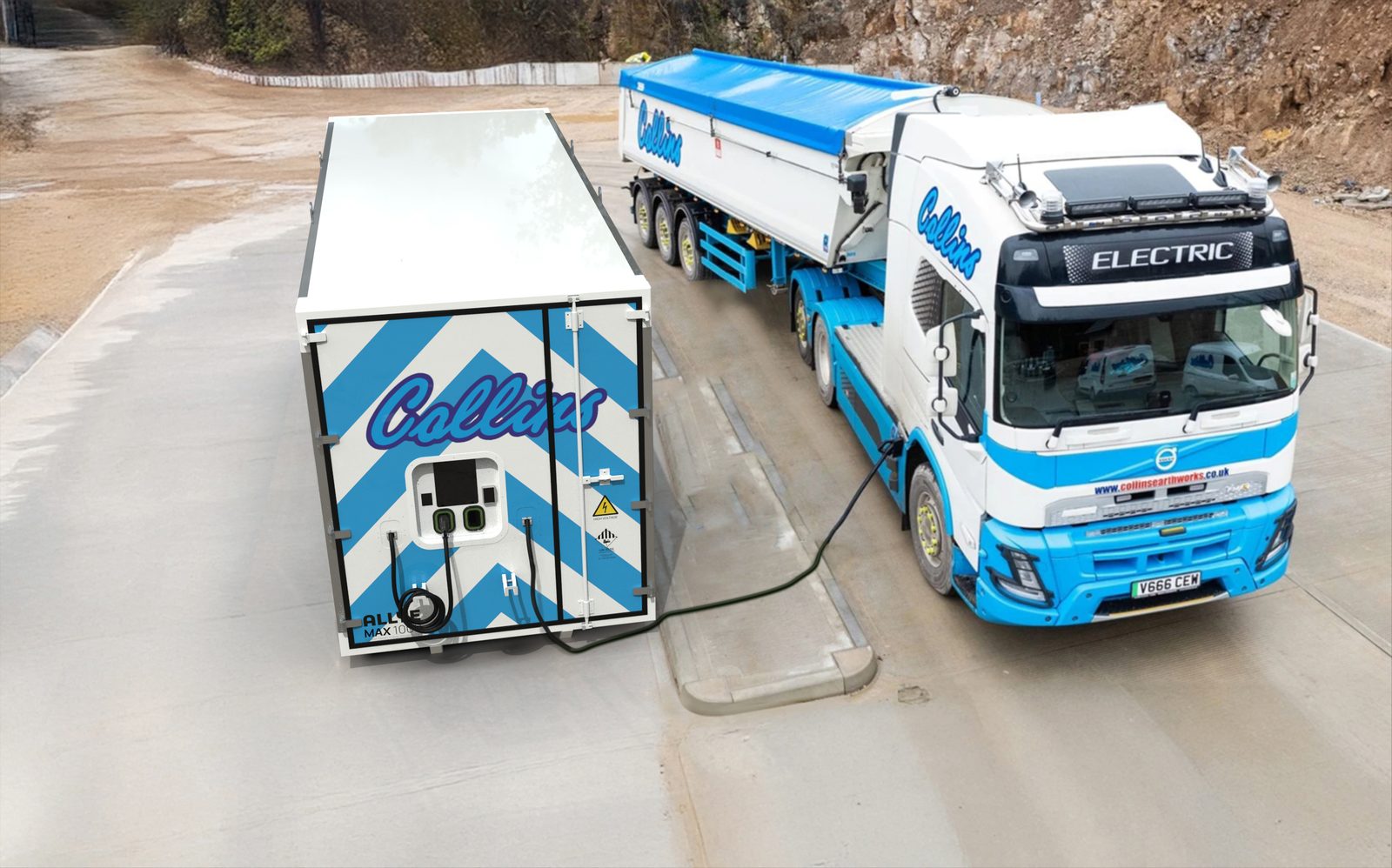 Collins Earthworks becomes first customer for MAX1000